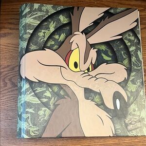 Warner Bros. Wile E. Coyote three ring binder